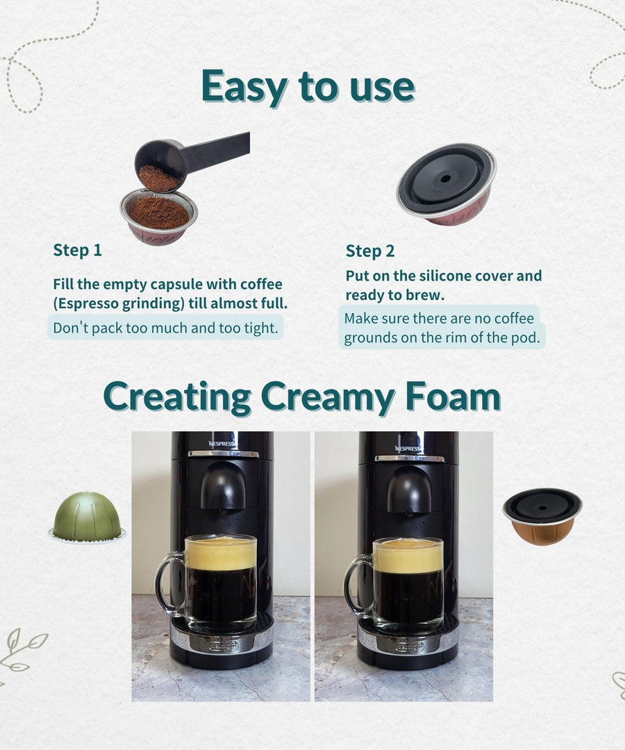 how to use Sealpod Nespresso Vertuo Silicone Cover