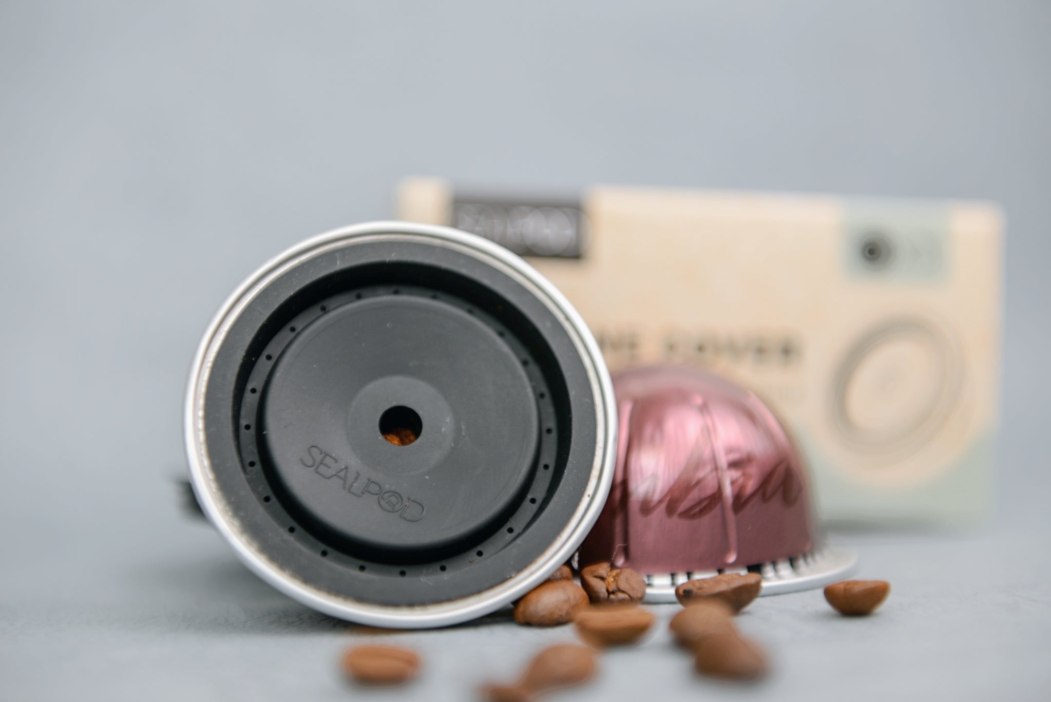 Per capsule Nespresso Vertuo e VertuoLine coperchio coperchio in Silicone  ricaricabile per alimenti compatibile con baccelli originali RECAFIMIL -  AliExpress