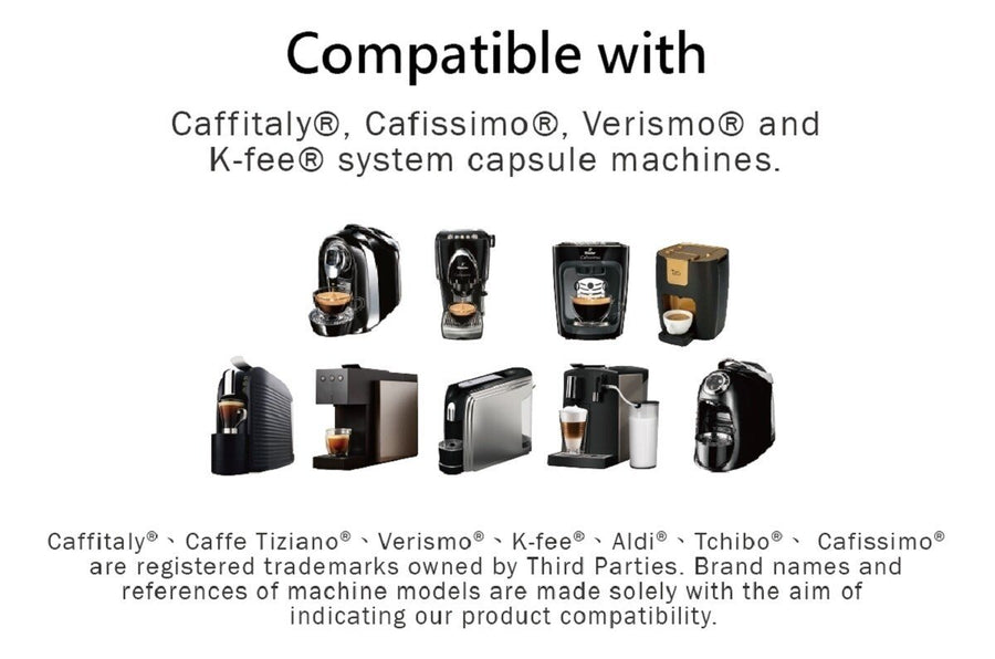 Fee pod Reusable coffee pods compatible machines 