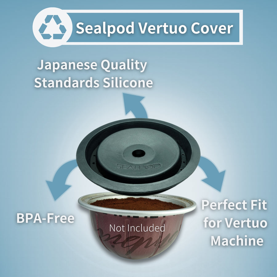 Silicone Vertuo Cover for Nespresso Vertuo Pods | <Sealpod>