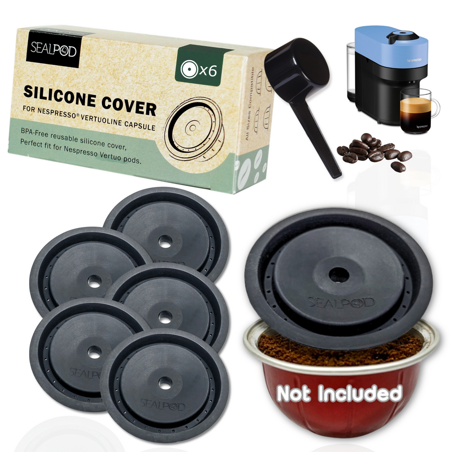 Silicone Vertuo Cover for Nespresso Vertuo Pods | <Sealpod>