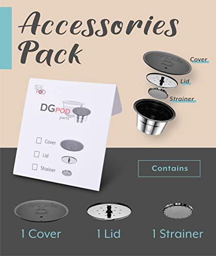 SEALPOD Dolce Gusto Accessories Pack for DGPod Reusable Capsule